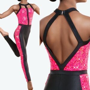Revolution Tenth House READ MY MIND
RC25775 hot pink jumpsuit unitard XLC child
